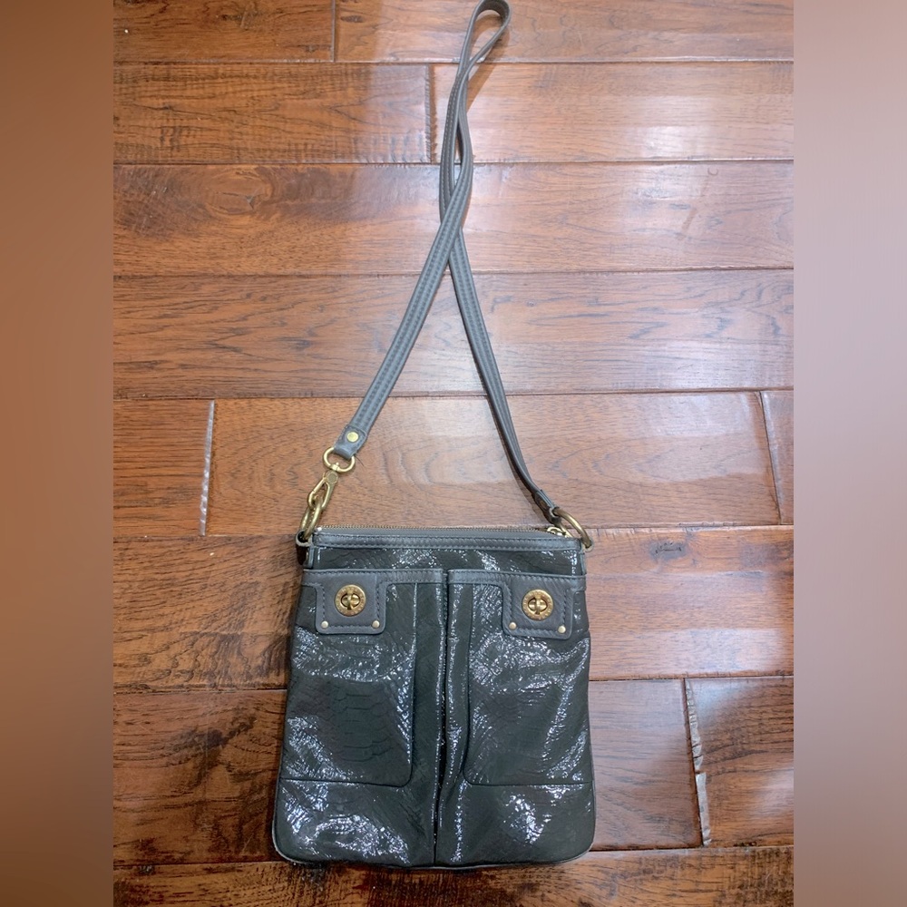 Marc by Marc Jacobs Leather Turnlock Crossbody Bag